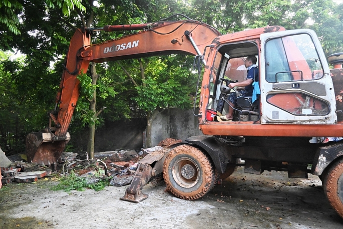 Bảo vệ thi công Dự án đường qua khu trường THPT chuyên Vĩnh Phúc