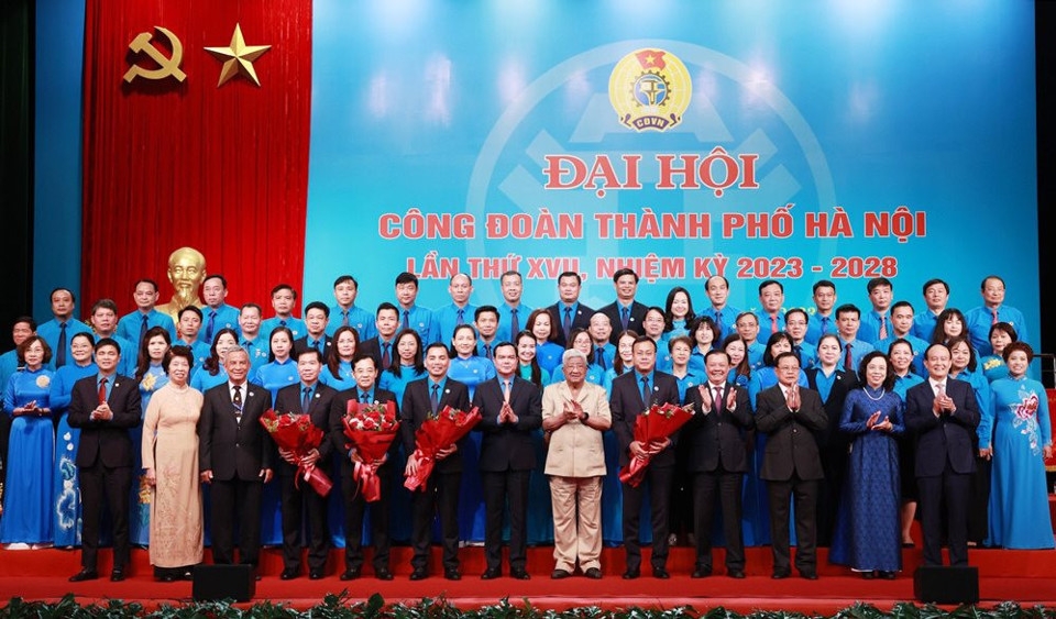 Ông Phạm Quang Thanh tái đắc cử chức Chủ tịch LĐLĐ TP Hà Nội khoá XVII