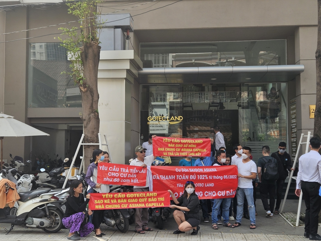 Hàng chục khách hàng cầu cứu khi chủ đầu tư Gotec Việt Nam thất hứa