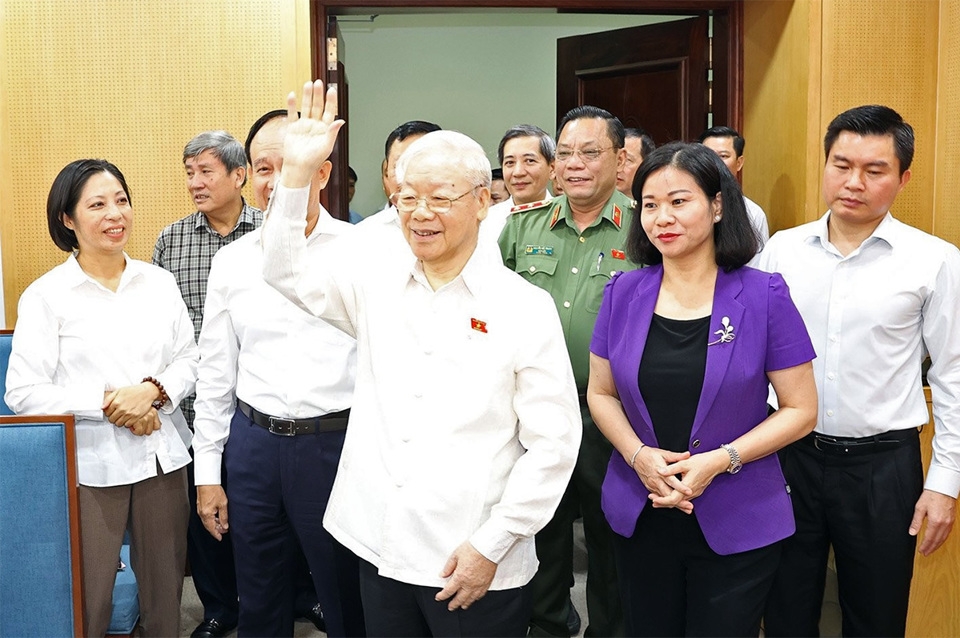 Dấu ấn sâu sắc của Tổng Bí thư trong lòng người dân Thủ đô Hà Nội