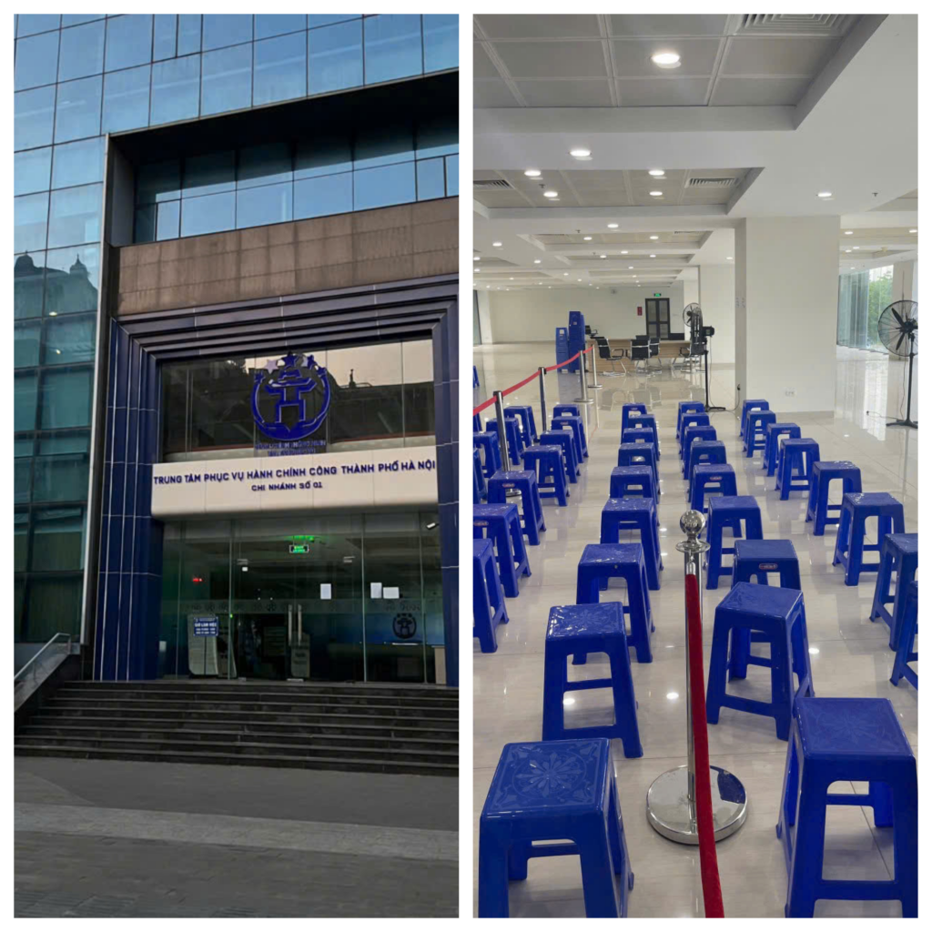 Không còn cảnh người dân xếp hàng dài làm thủ tục tại Trung tâm hành chính công Hà Nội Chi nhánh số 1