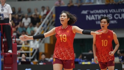 Bóng chuyền nữ Việt Nam lập kỷ lục thế giới mới sau chiến thắng tại AVC Nations Cup 2025