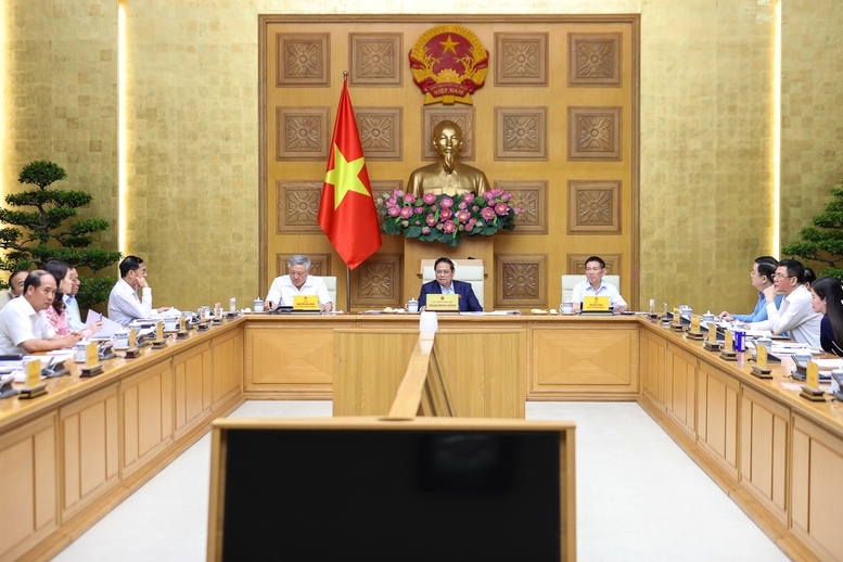 Quang cảnh cuộc họp. Ảnh: VGP/Nhật Bắc