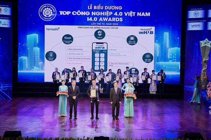 Ứng dụng Herbalife VNHUB được trao giải “Top Công nghiệp 4.0 2025”