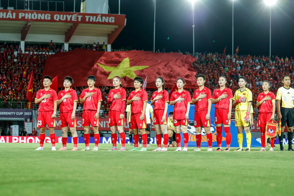 tuyển nữ Việt Nam có trận quyết đấu với tuyển nữ Thái Lan với mục tiêu giành ngôi nhất bảng A giải vô địch Đông Nam Á 2025