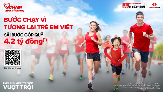Công bố bộ vật phẩm Giải Marathon Quốc tế TP Hồ Chí Minh Techcombank mùa thứ 8 Công bố bộ vật phẩm Giải Marathon Quốc tế TP Hồ Chí Minh Techcombank mùa thứ 8